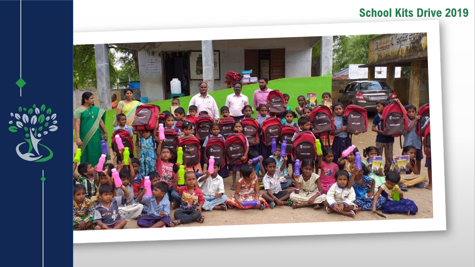 School Kit Distribution Drive